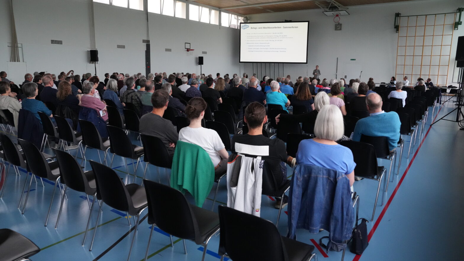 Rückblick auf den Infoanlass vom 5. Juni 2025. Neubau Sensebrücke