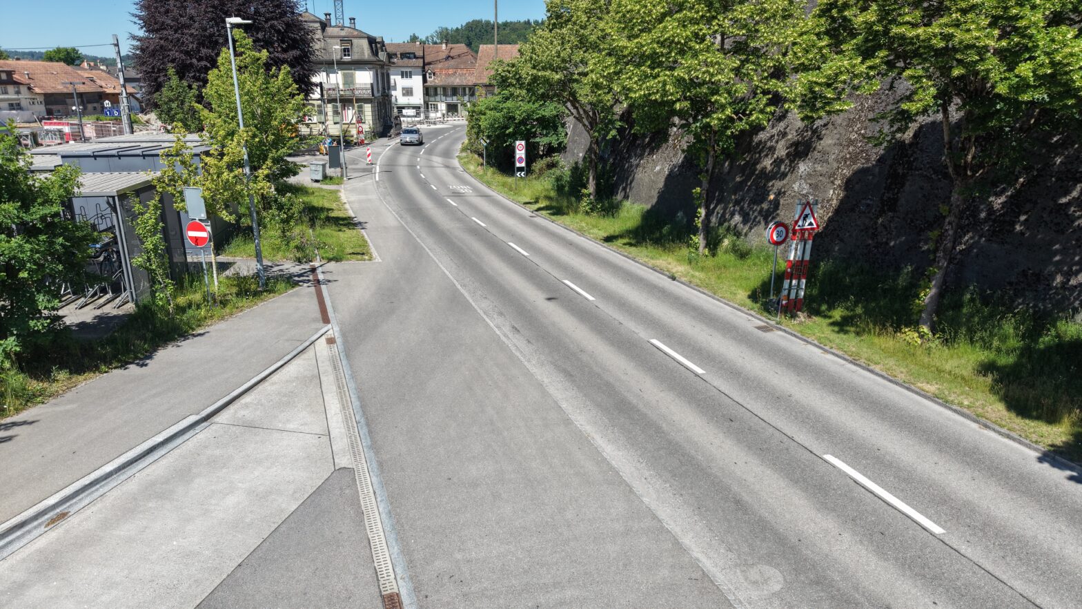 Baustart der Sanierung Neueneggstrasse